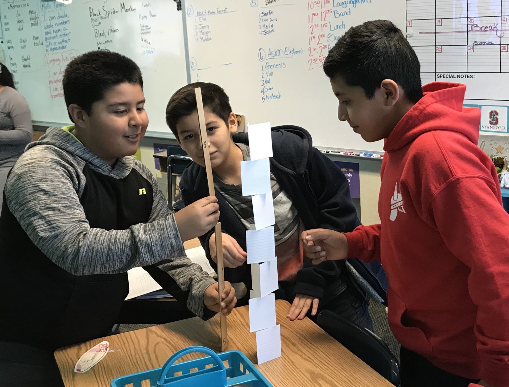 Solvang School learning exercise